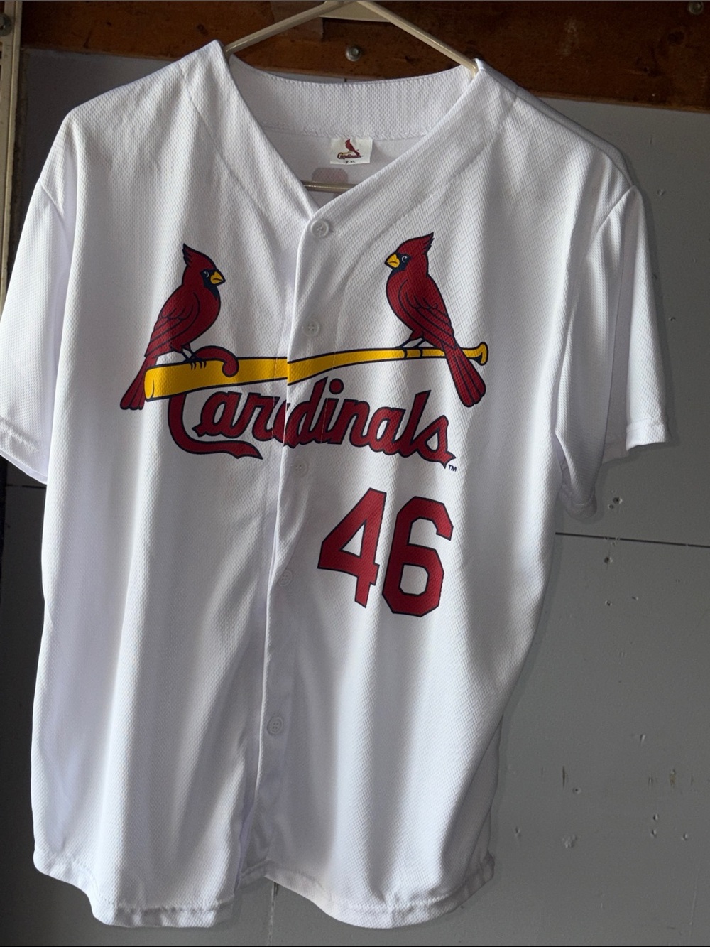 St. Louis Cardinals Youth XL Jersey, Paul Goldschmidt, Red Logo